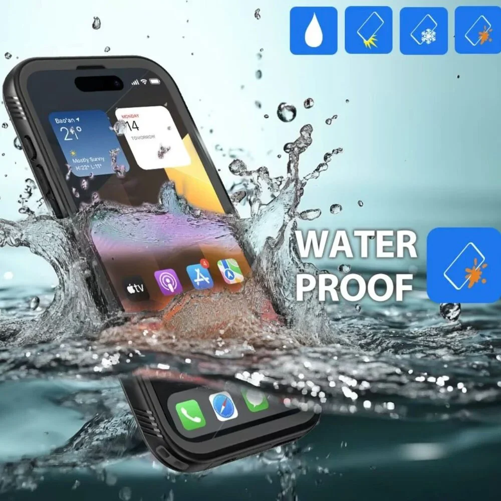 Sportlink Waterproof Case iPhone 15 Pro Max Shockproof ScreenProtectorCover NEW